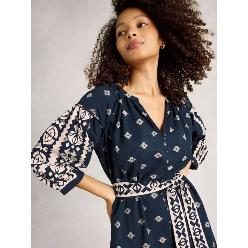 White Stuff Ella Embroidered Dress image number 3